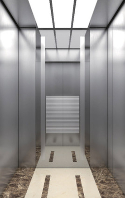 TUV MRL Gearless Elevator 1000KG 10 Orang Ruang Mesin Kurang Angkat