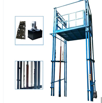 T Guide Rail Cargo Lift