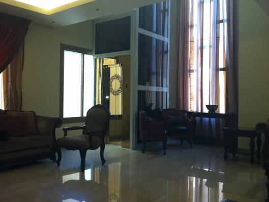 FUJI ISO9001 Panoramic Lift 12 Orang Tanpa Pit Lift