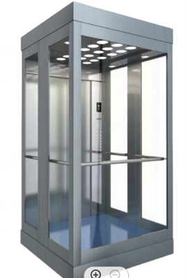 Perumahan Lift Kaca Bulat Persegi