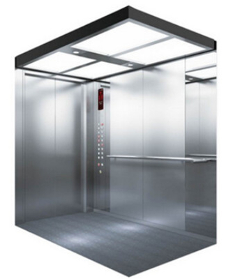 Rumah Sakit Lift Hidrolik Pegangan Tiga Sisi 1600KG 1.75m / s 2 Penumpang