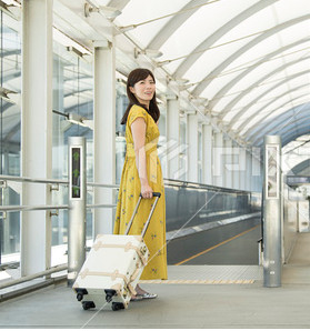 FUJI 5000KG Airport Moving Walkway Travelator Luar Ruangan 1400mm