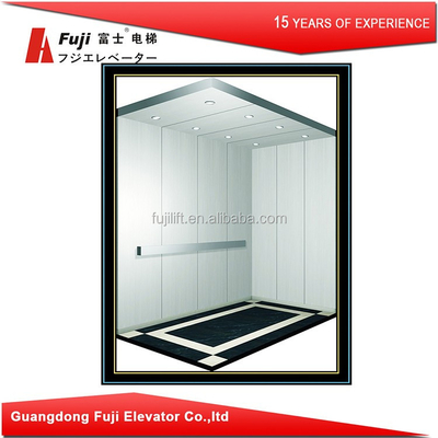 Lift Penumpang Mrl Tanpa Ruang Mesin Empat Orang 400KG Tanpa Poros