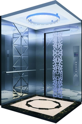 SS304 Cabin Maching Penumpang Lift Beban 1600KGS