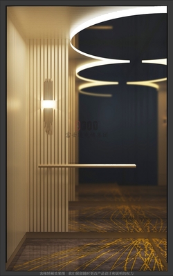 Cermin etsa lift hotel 1000kg