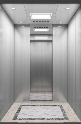 Lift MRL Layar 7 Inci 4 Orang 400KG MRL Traksi Lift
