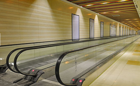 VVVF Drive Airport Moving Walkway Eskalator Penumpang 11 Derajat