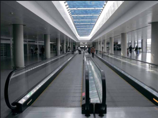 Subway Moving Trotoar Eskalator dan Travelator 12 Derajat