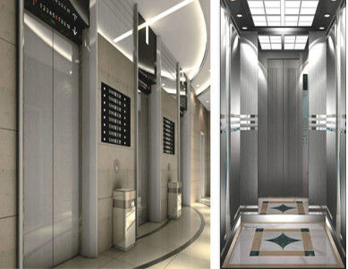 0,63m / s 320KG Lift Penumpang Otomatis PM Angkat Traksi Tanpa Gigi Sinkron