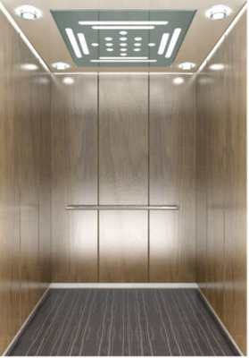 Lift Penumpang 10 Orang CNAS Stainless Steel Lift Cabin