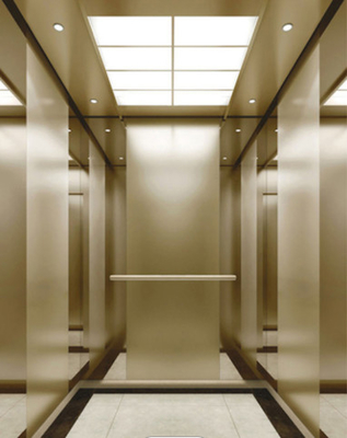 Lift Penumpang Hotel 3000KG 0.5m/s Gearless Motor Lift