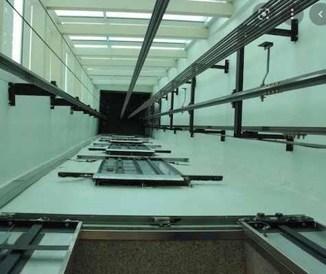 1.5m/s Delapan Orang Panoramic Elevator Gedung Perkantoran 800KG