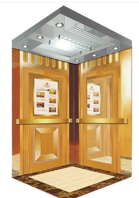 Fuji MRL Elevator 380V PM Lift Penumpang Gearless Drive