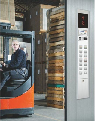 Lift Kargo Gudang 5 Ton Fuji Hydraulic Freight Elevator