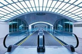 13 Derajat Airport Moving Walkway VVVF Controlled Supermarket Eskalator