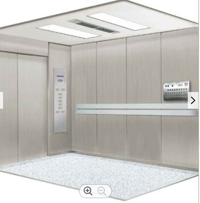 Lift Tempat Tidur Rumah Sakit Stainless Steel 304 800KG MRL Gearless Lift