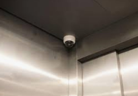 1050KG Stainless Steel 304 CCTV Elevator Hairline Handrail