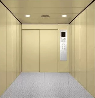 0.5m/s 2000KG Cargo Elevator Untuk Rumah VVVF Drive Heavy Duty