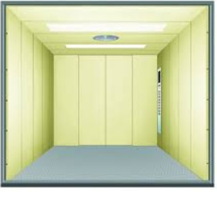 0.5m/s 2000KG Cargo Elevator Untuk Rumah VVVF Drive Heavy Duty