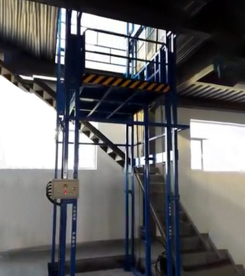 Lift Pengangkutan Listrik Stainless Steel Garis Rambut 1000KG