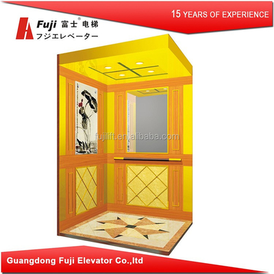 400KG Ruang Mesin Kurang Traksi Lift