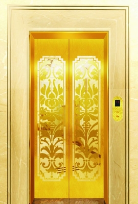 VVVF Mengemudi 6 Orang MRL Elevator 25m Ruang Mesin Kurang Angkat
