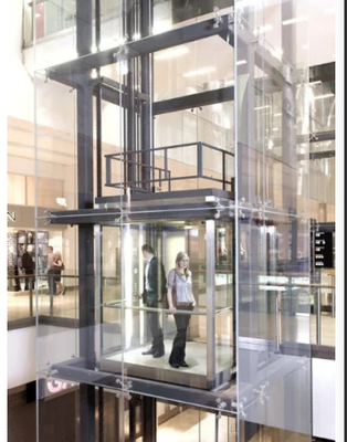 Mikrokontroler MRL Gearless Elevator 1300KG 12 Orang Mesin Tanpa Ruangan