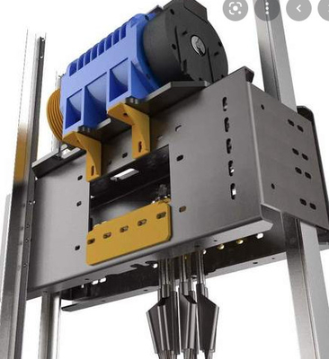 Fuji Machine Roomless Penumpang Freight Elevator 6 Orang Fujilift