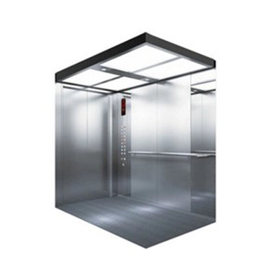 SS304 Cabin Maching Penumpang Lift Beban 1600KGS